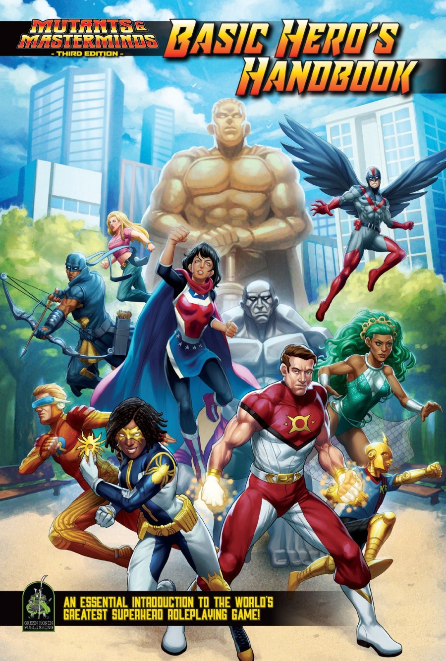 Mutants And Masterminds Third Edition Basic Hero's Handbook Cover