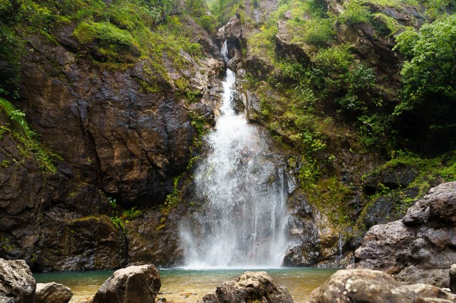 น้ําตกจ๊อกกระดิ่น ช่วงปลายเดือนกรกฎาคม