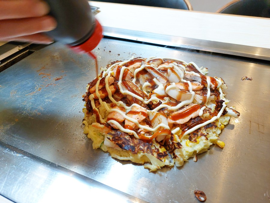 โอโคโนมิยากิ พิซซ่าญี่ปุ่น